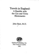 Cover of Travels in England Ramble