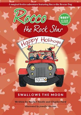 Book cover for Rocco the Rock Star Swallows the Moon