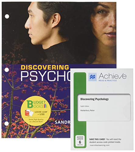 Book cover for Loose-Leaf Version for Discovering Psychology & Achieve Read & Practice for Discovering Psychology (Six-Months Access)