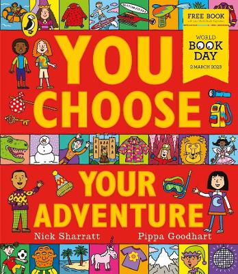 Book cover for You Choose Your Adventure: A World Book Day 2023 Mini Book
