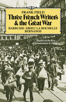 Book cover for Three French Writers and the Great War