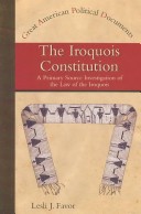 Book cover for The Iroquois Constitution