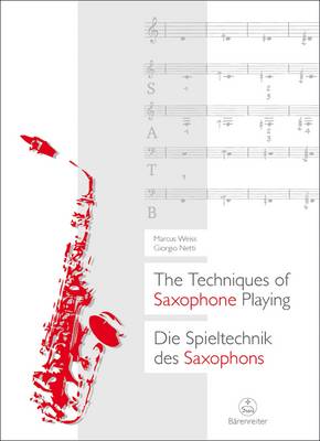 Book cover for The Techniques of Saxophone Playing