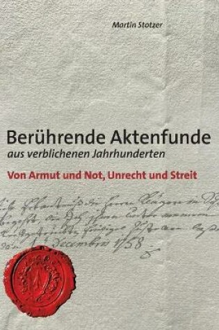 Cover of Beruhrende Aktenfunde aus verblichenen Jahrhunderten