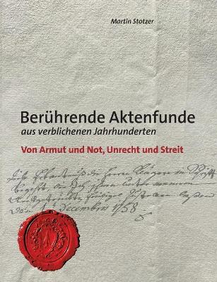 Book cover for Beruhrende Aktenfunde aus verblichenen Jahrhunderten