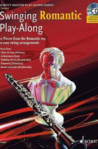 Cover of Swinging Romantic Play-Along for Clarinet