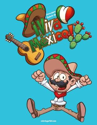 Cover of Livro para Colorir de Viva México