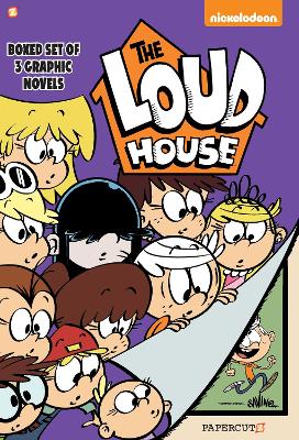 Book cover for The Loud House Boxed Set: Vol. 1-3