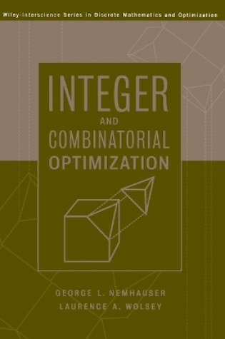 Cover of Integer and Combinatorial Optimization