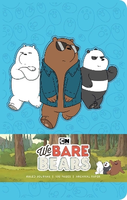 Cover of We Bare Bears Hardcover Ruled Journal