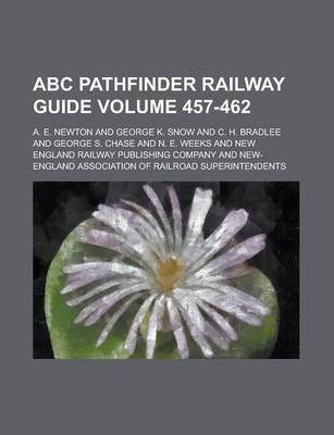 Book cover for ABC Pathfinder Railway Guide Volume 457-462