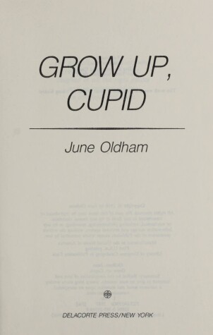 Cover of Grow Up Cupid