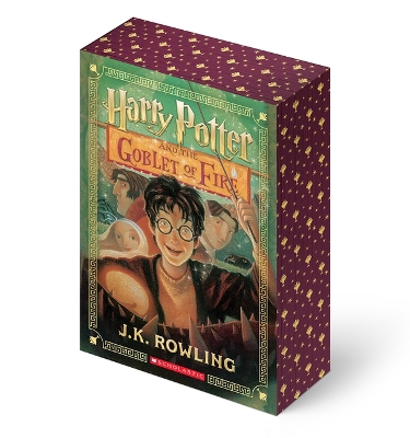 Book cover for Harry Potter and the Goblet of Fire (Stenciled Edges)