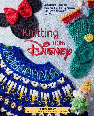 Book cover for Knitting with Disney