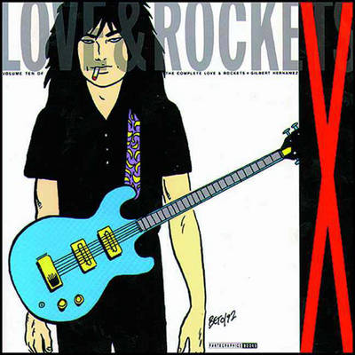 Book cover for Love and Rockets X