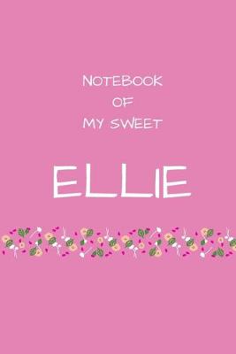 Book cover for Notebook of my sweet Ellie