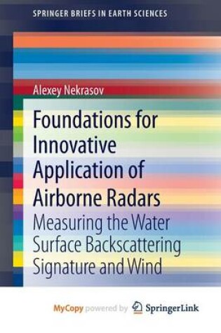 Cover of Foundations for Innovative Application of Airborne Radars