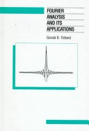 Book cover for Fourier Analysis and Its Applications