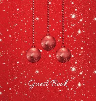 Cover of Christmas Party Guest Book (HARDCOVER), Party Guest Book, Birthday Guest Comments Book, House Guest Book, Seasonal Party Guest Book, Special Events & Functions