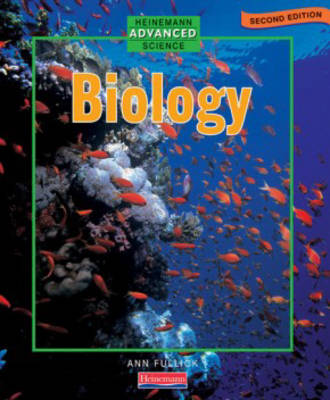 Book cover for Heinemann Advanced Science Biology,