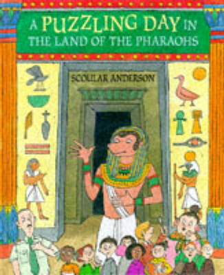 Book cover for Puzzling Day In The Land Of The Pharaoh