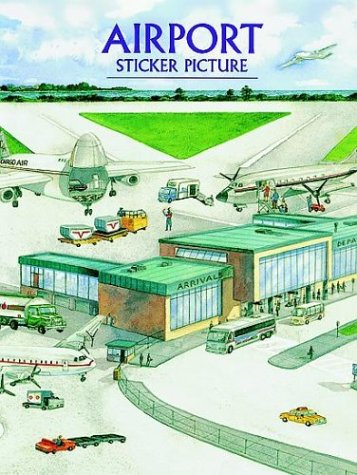 Book cover for Airport Sticker Picture Book