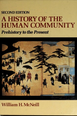 Cover of A History of the Human Community