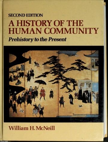 Book cover for A History of the Human Community