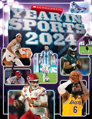 Book cover for Scholastic Year in Sports 2024