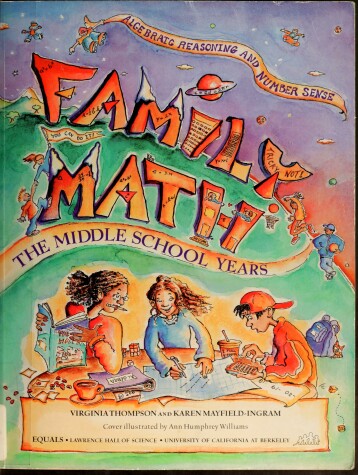 Book cover for Family Math - The Middle School Years