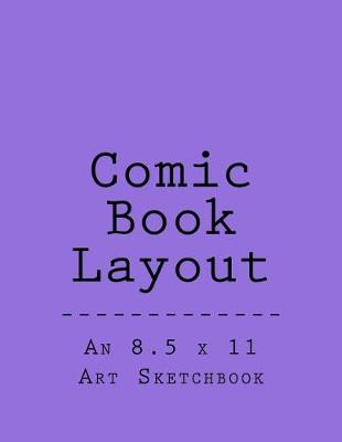 Book cover for Comic Book Layout