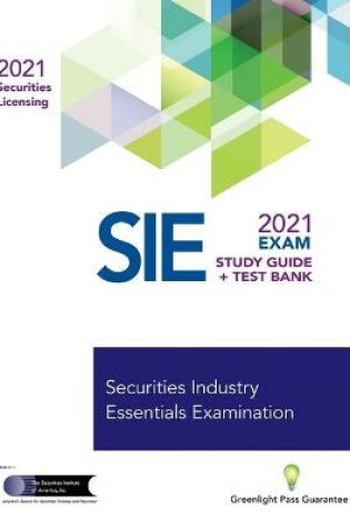 Cover of Securities Industry Essentials Exam Study Guide 2021 + Test Bank