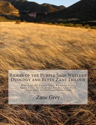 Book cover for Riders of the Purple Sage Western Duology and Betty Zane Trilogy
