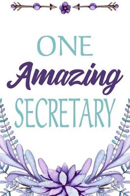 Book cover for One Amazing Secretary