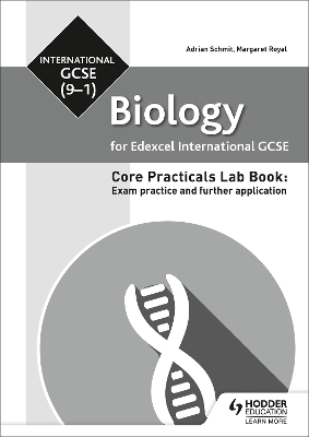 Book cover for Edexcel International GCSE (9-1) Biology Student Lab Book: Exam practice and further application