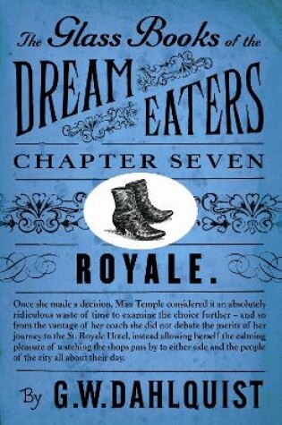 Cover of The Glass Books of the Dream Eaters (Chapter 7 Royale)