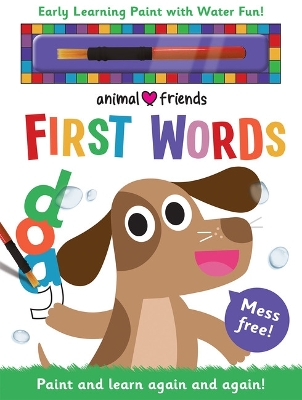 Book cover for Animal Friends First Words