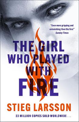 Book cover for The Girl Who Played With Fire