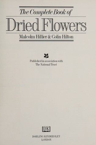 Cover of Complete Book of Dried Flowers