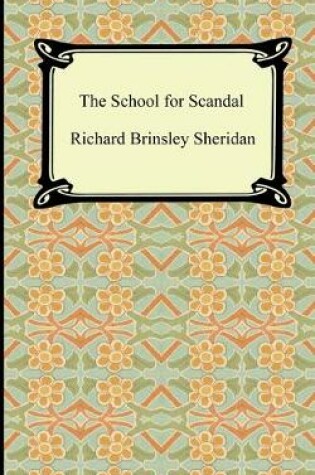 Cover of The School for Scandal