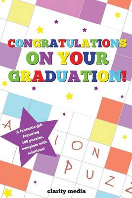 Book cover for Congratulations On Your Graduation puzzle book