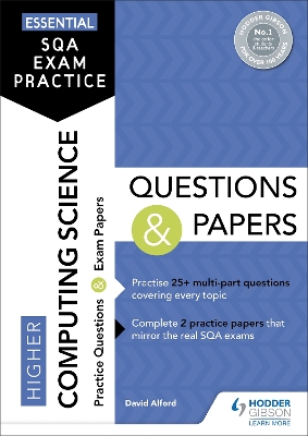 Book cover for Essential SQA Exam Practice: Higher Computing Science Questions and Papers