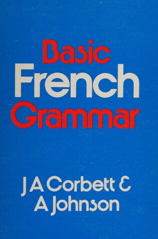 Cover of Basic French Grammar
