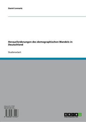 Cover of Herausforderungen Des Demographischen Wandels in Deutschland