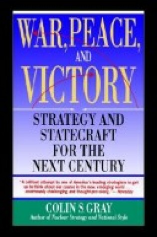 Cover of War Peace and Victory