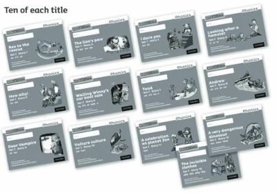 Book cover for Read Write Inc. Phonics: Grey Set 7 Core Black & White Storybooks (Pack of 130)