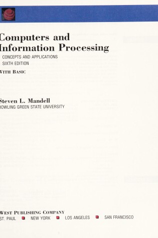 Cover of Computers and Information Processing