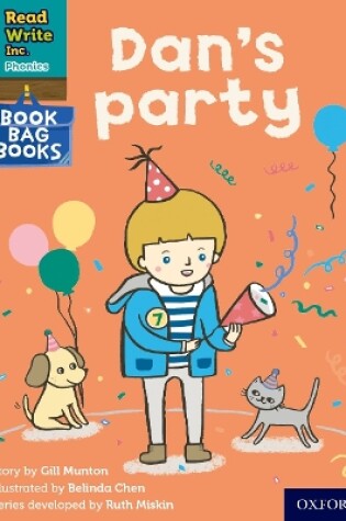 Cover of Read Write Inc. Phonics: Dan's party (Purple Set 2 Book Bag Book 3)