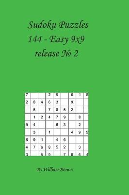 Book cover for Sudoku Puzzles 144 - Easy 9x9
