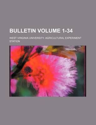 Book cover for Bulletin Volume 1-34